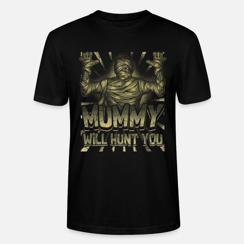 Mumien - Stanley/Stella Unisex Bio-T-Shirt CRAFTER - Schwarz