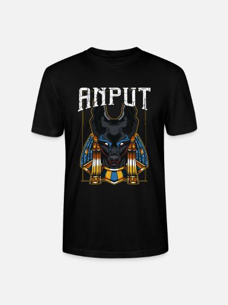 Anput mythologie god godheid egyptische godin - Stanley/Stella Uniseks bio-T-shirt CRAFTER - zwart