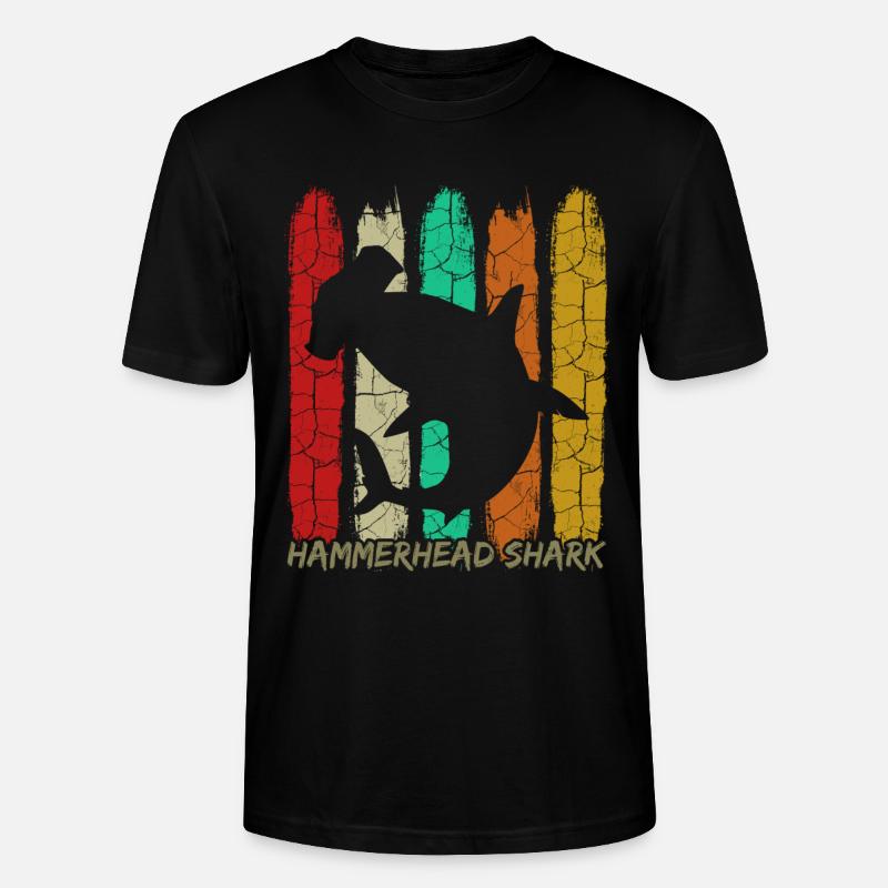 Hammerhai - Stanley/Stella Unisex Bio-T-Shirt CRAFTER - Schwarz