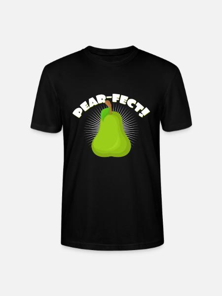 Birne - Stanley/Stella Unisex Bio-T-Shirt CRAFTER - Schwarz