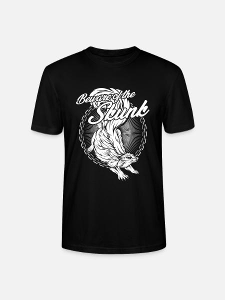 skunk - Stanley/Stella CRAFTER Unisex Organic T-Shirt - black