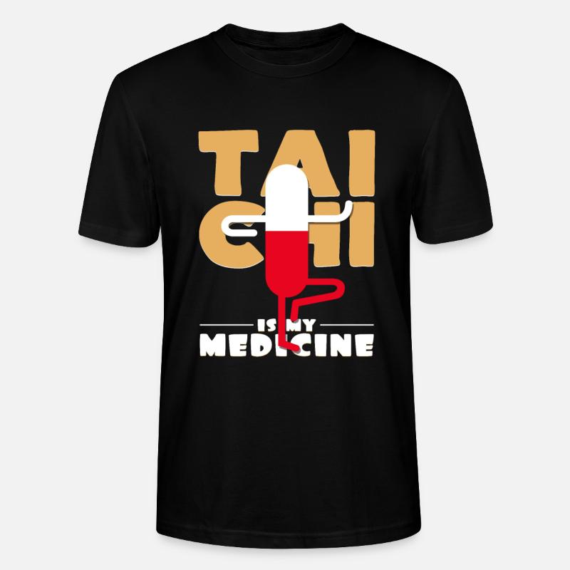 Tai Chi - Stanley/Stella Unisex Bio-T-Shirt CRAFTER - Schwarz