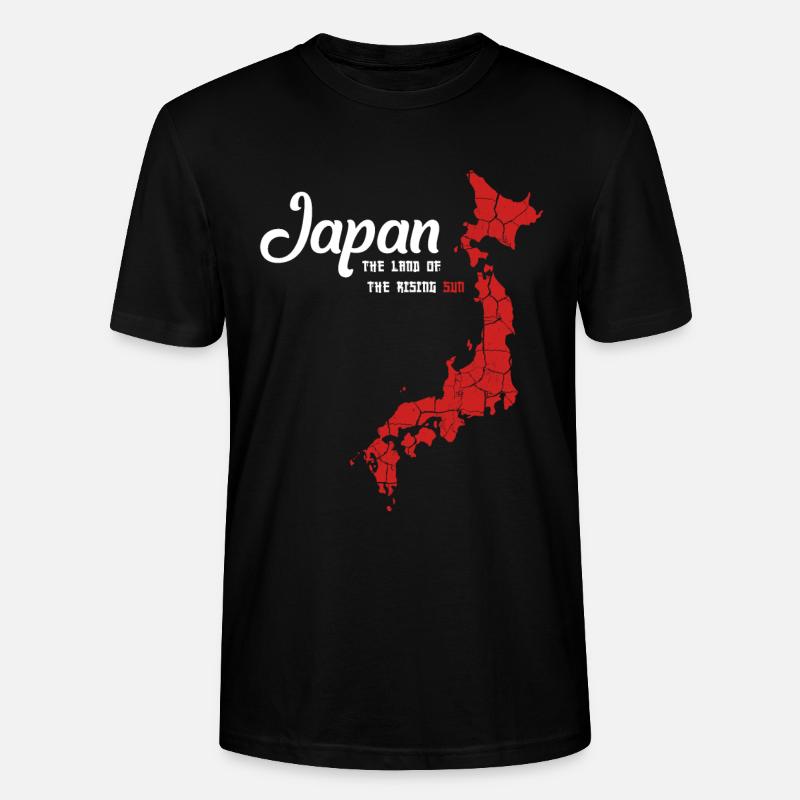 Japan - Stanley/Stella CRAFTER Unisex Organic T-Shirt - black