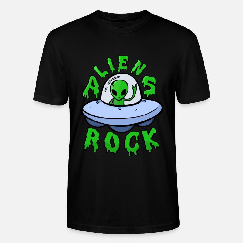 Alien - Stanley/Stella Unisex Bio-T-Shirt CRAFTER - Schwarz