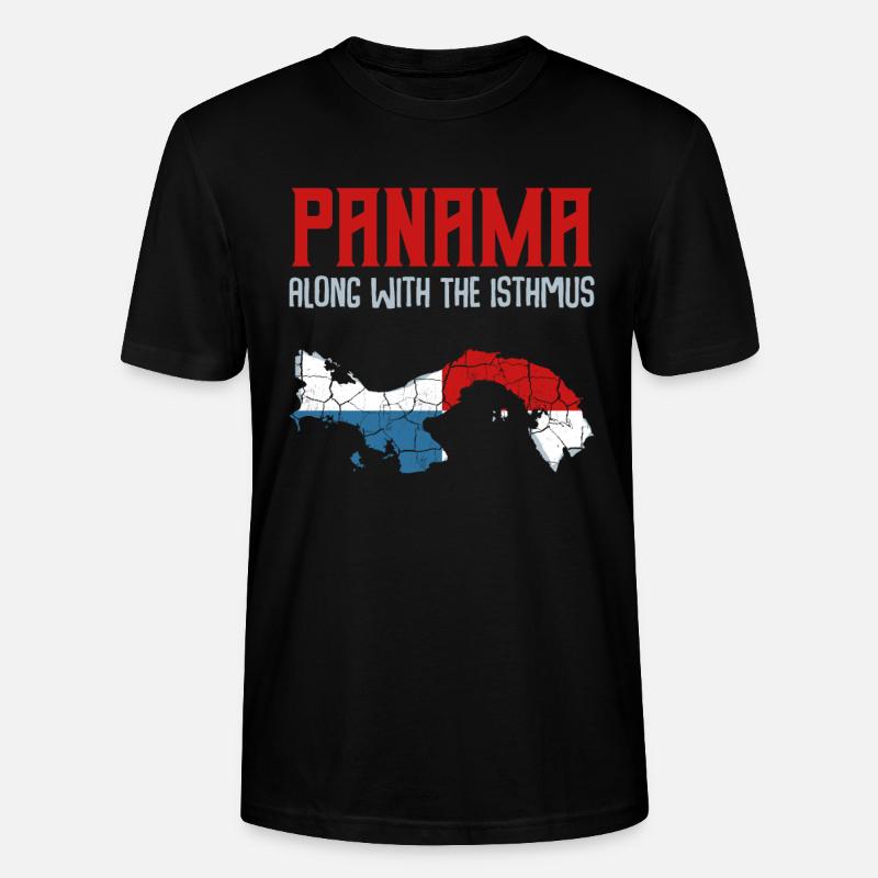 Panama - Stanley/Stella Unisex Bio-T-Shirt CRAFTER - Schwarz