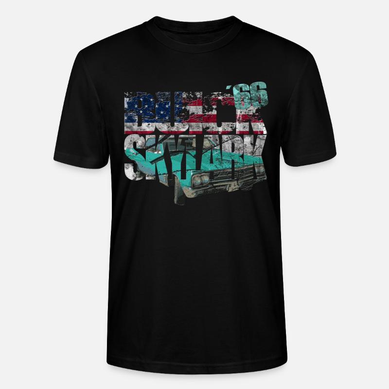 Buick Skylark 1966 Convertible - Stanley/Stella Unisex Bio-T-Shirt CRAFTER - Schwarz