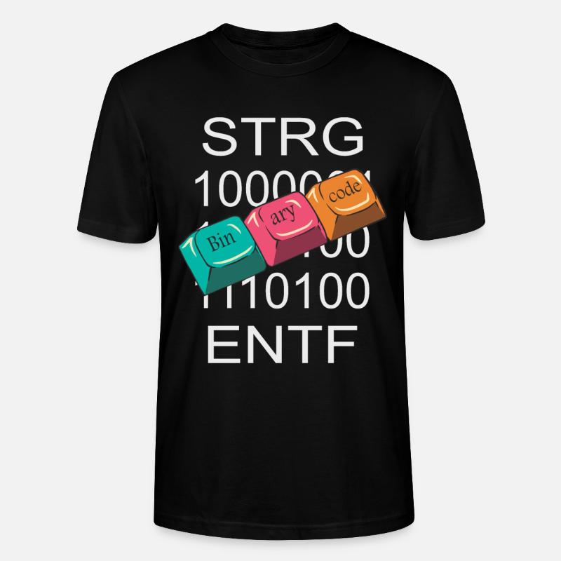 Nerd de l’informatique - T-shirt bio CRAFTER Stanley Stella Unisexe - noir