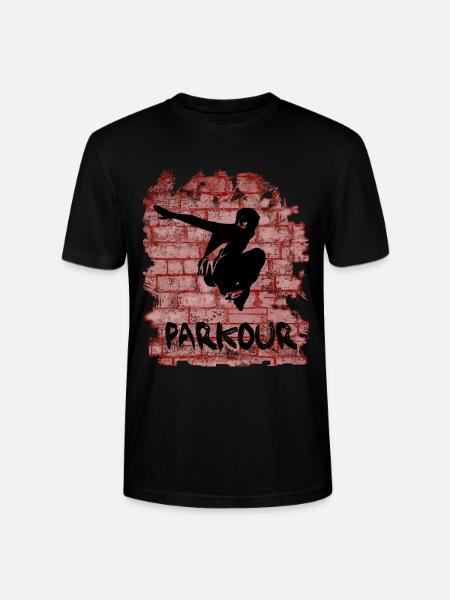 Parkour - Stanley/Stella Unisex Bio-T-Shirt CRAFTER - Schwarz