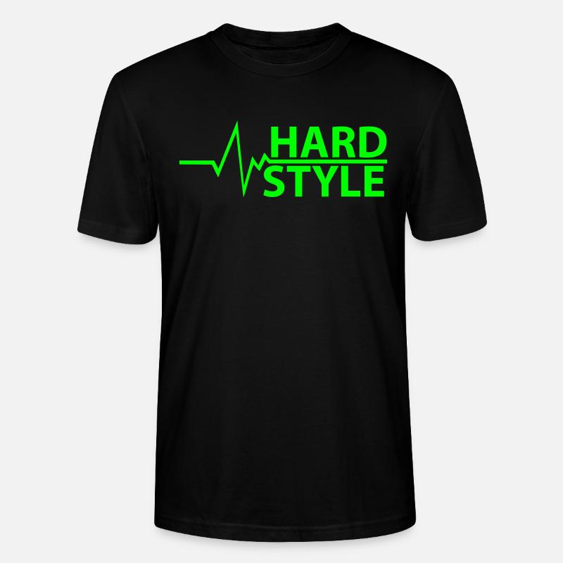 BIG Hard Style - HARDSTYLE - T-shirt bio CRAFTER Stanley Stella Unisexe - noir