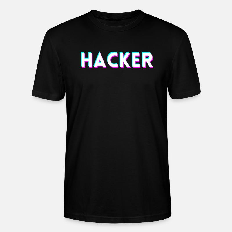 hacker. cadeau - T-shirt bio CRAFTER Stanley Stella Unisexe - noir