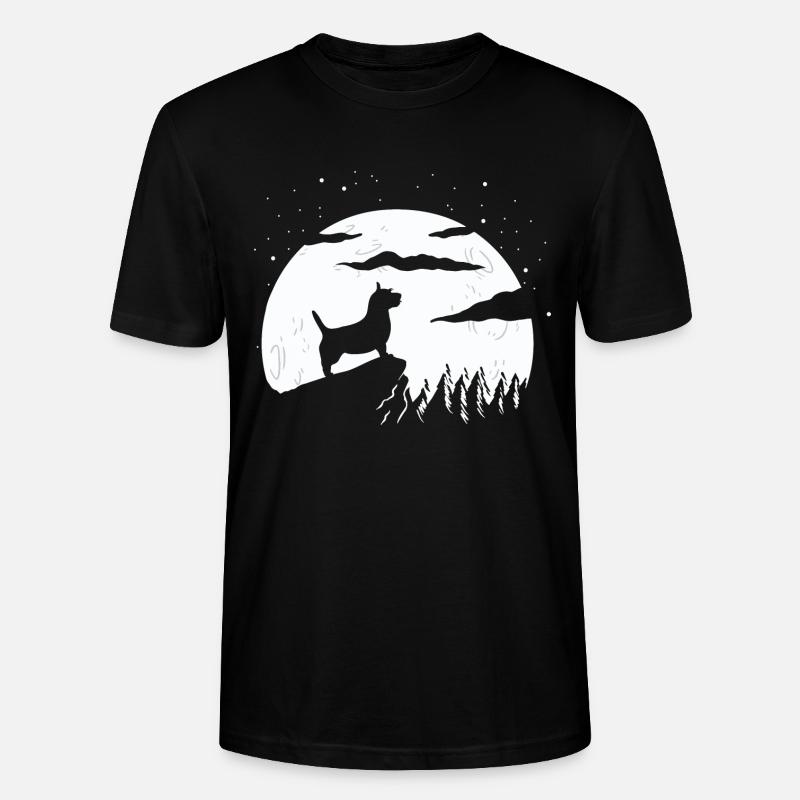 Terrier australien - T-shirt bio CRAFTER Stanley Stella Unisexe - noir