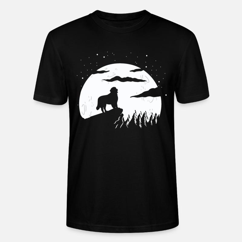 Berner Sennenhund - Stanley/Stella Unisex Bio-T-Shirt CRAFTER - Schwarz