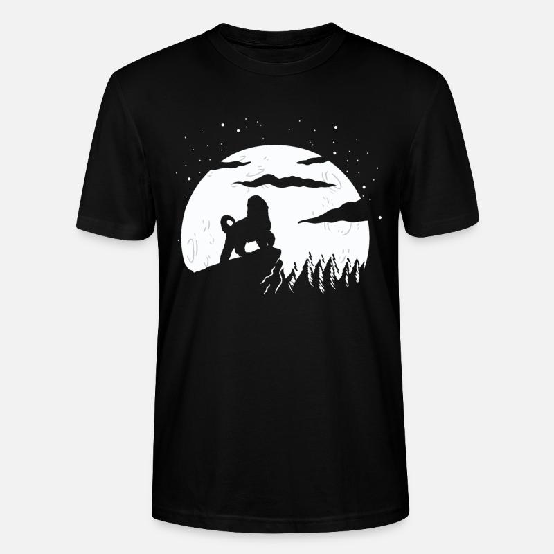 Bernedoodle Chien - T-shirt bio CRAFTER Stanley Stella Unisexe - noir