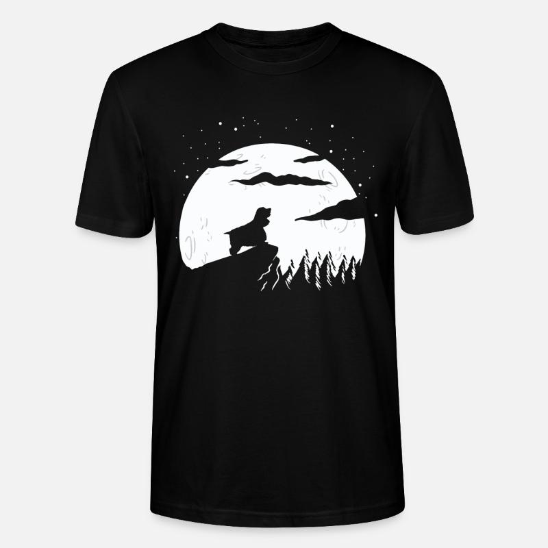 Cocker Spaniel - Stanley/Stella Unisex Bio-T-Shirt CRAFTER - Schwarz