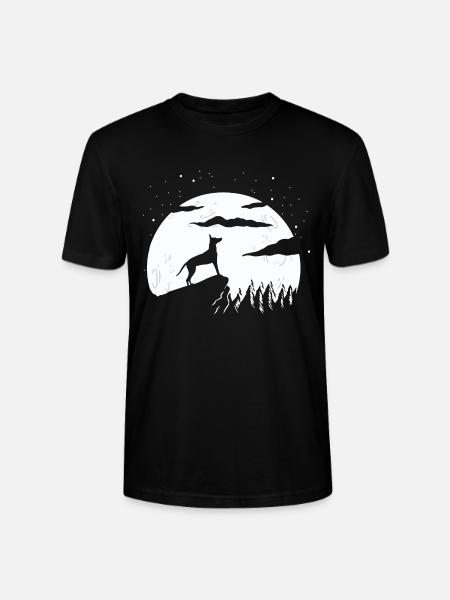 Cirneco dell Etna - Stanley/Stella Unisex Bio-T-Shirt CRAFTER - Schwarz