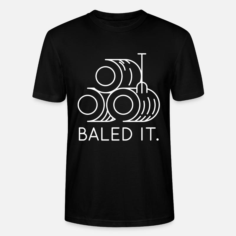 Mis en balles - T-shirt bio CRAFTER Stanley Stella Unisexe - noir