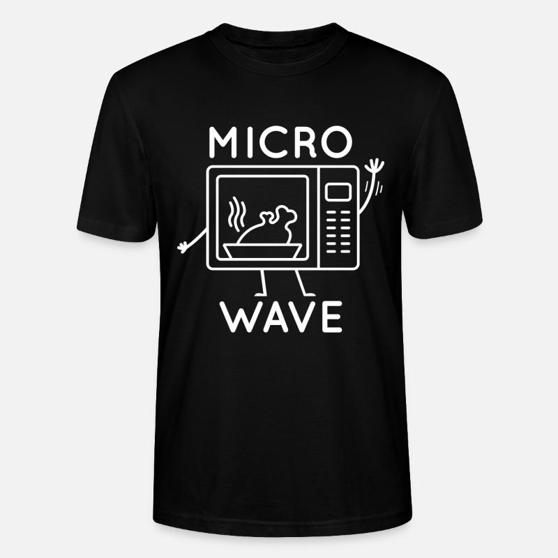 Micro onde - T-shirt bio CRAFTER Stanley Stella Unisexe - noir