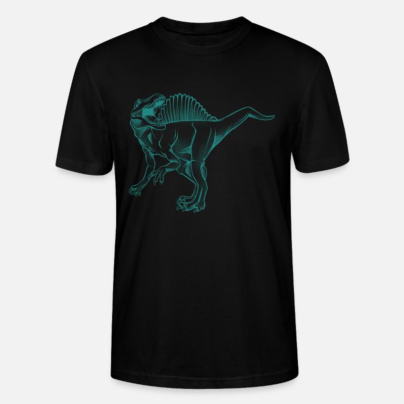 Spinosaurus - Stanley/Stella Unisex Bio-T-Shirt CRAFTER - Schwarz