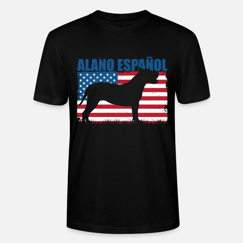 Alano Espanol - T-shirt bio CRAFTER Stanley Stella Unisexe - noir