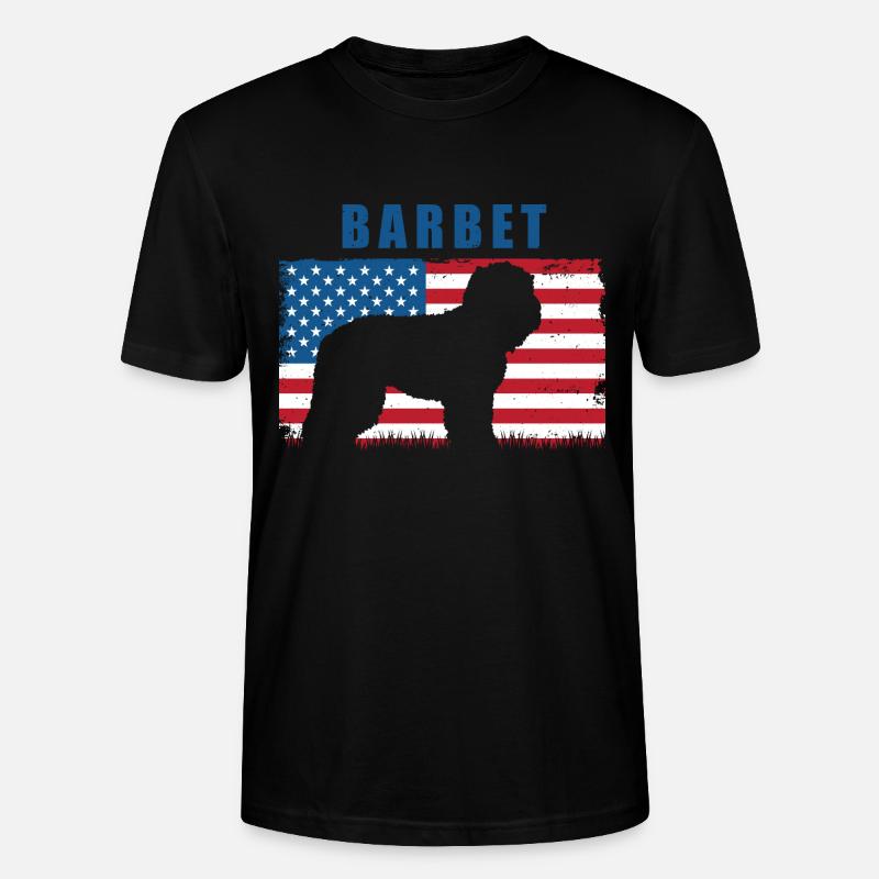 Barbet - Stanley/Stella Unisex Bio-T-Shirt CRAFTER - Schwarz