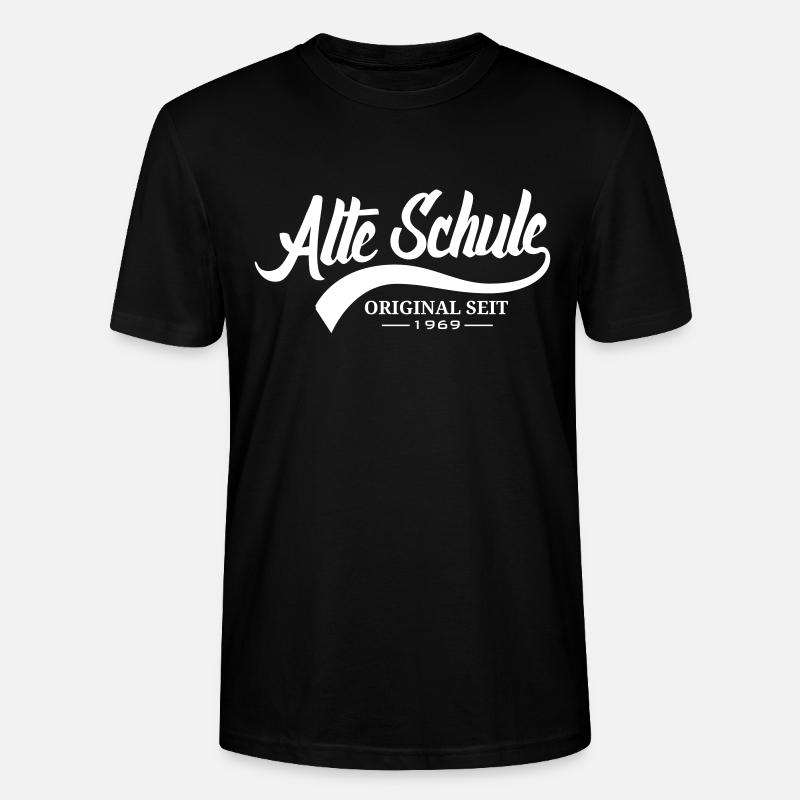 Alte Schule 1969 - Stanley/Stella Unisex Bio-T-Shirt CRAFTER - Schwarz