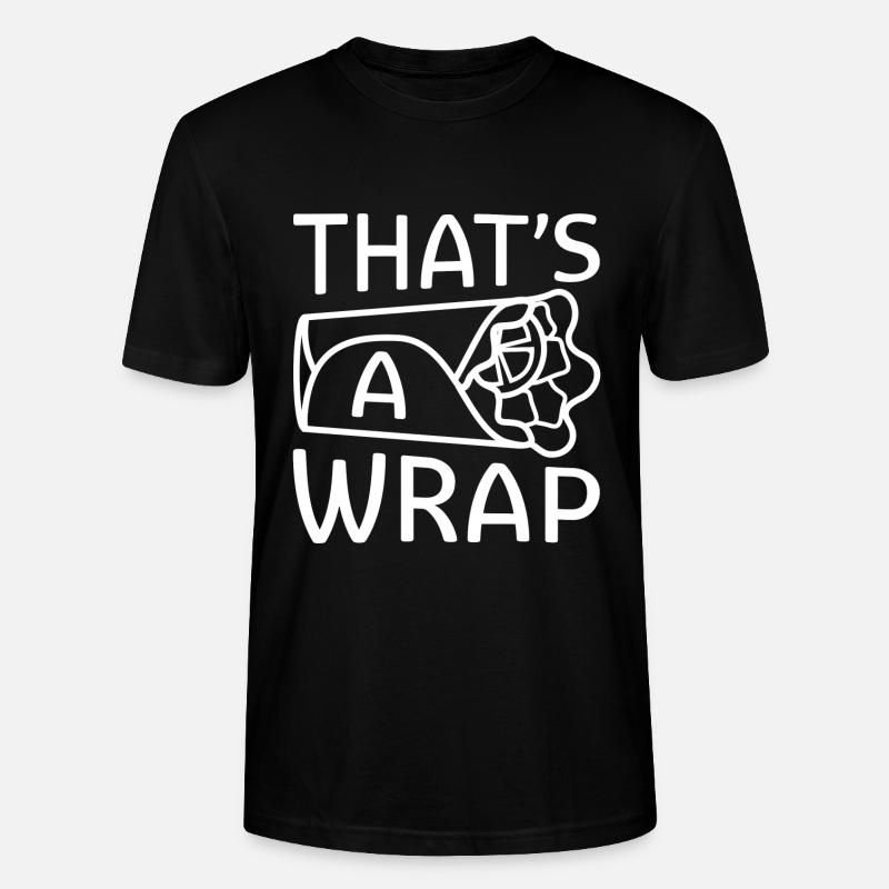 Das ist ein Wrap - Stanley/Stella Unisex Bio-T-Shirt CRAFTER - Schwarz