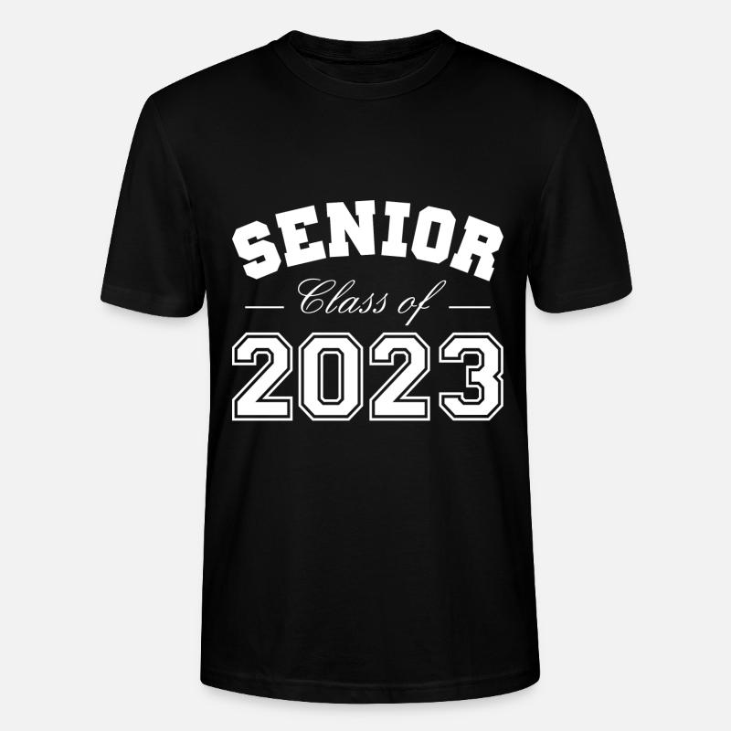 Senior Class von 2023 - Stanley/Stella Unisex Bio-T-Shirt CRAFTER - Schwarz