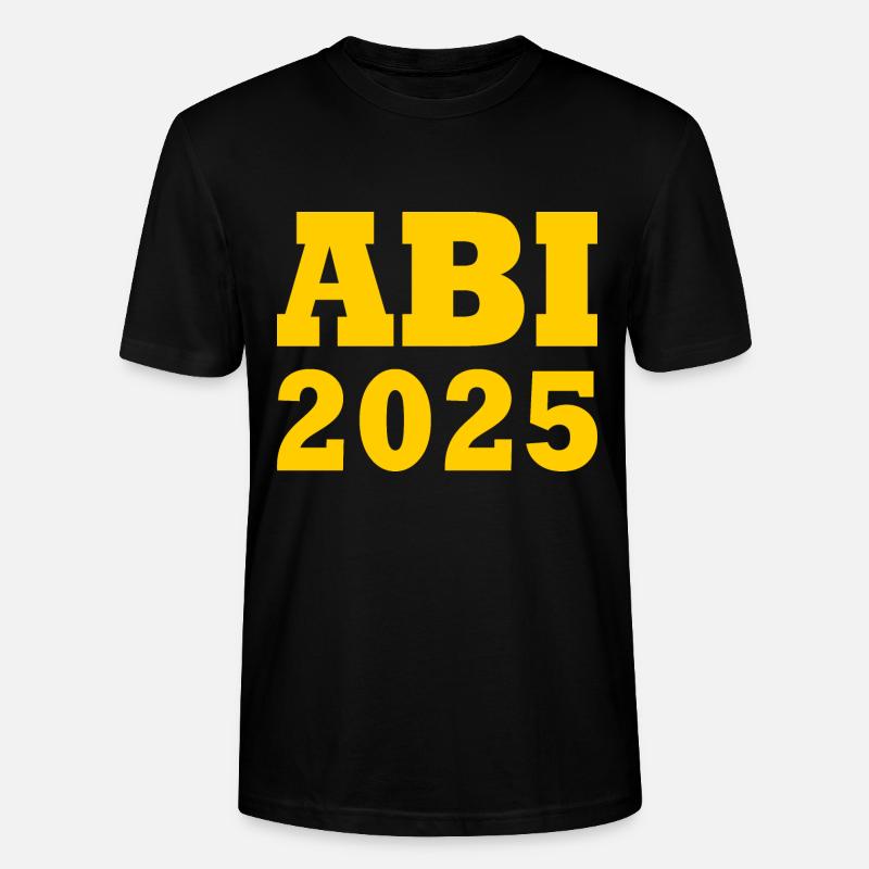 Abi 2025 - Stanley/Stella Unisex Bio-T-Shirt CRAFTER - Schwarz