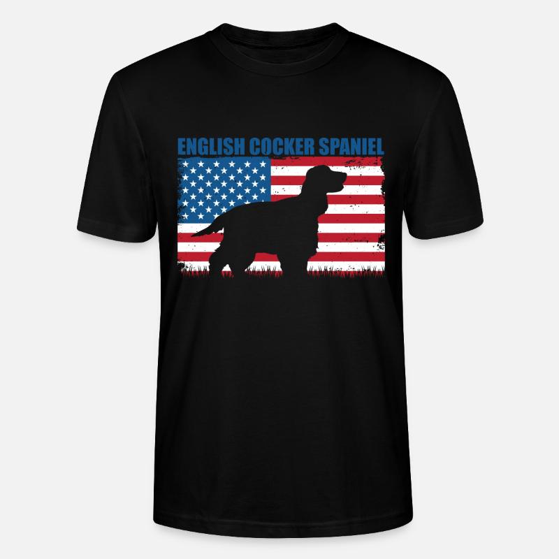 Deutsch Cocker Spaniel - T-shirt bio CRAFTER Stanley Stella Unisexe - noir