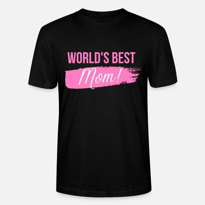 Weltbeste Mutter - Stanley/Stella Unisex Bio-T-Shirt CRAFTER - Schwarz