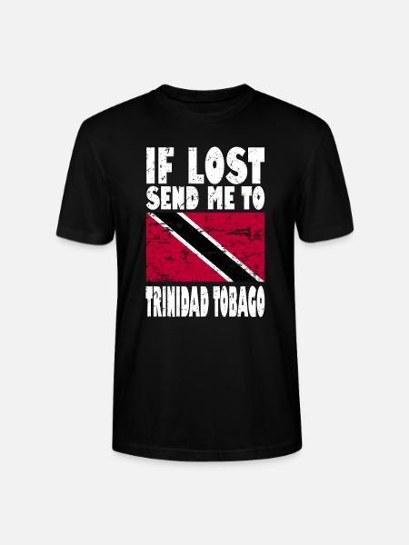 Drapeau de Trinité-et-Tobago - T-shirt bio CRAFTER Stanley Stella Unisexe - noir