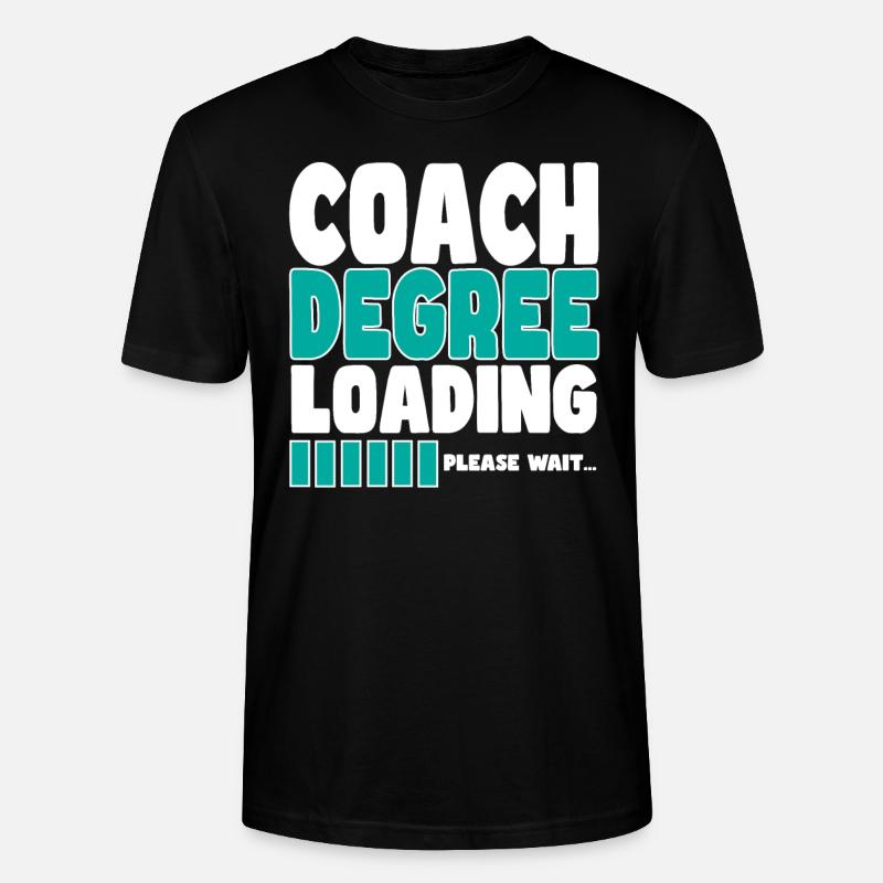 Trainer invites training - Stanley/Stella CRAFTER Unisex Organic T-Shirt - black