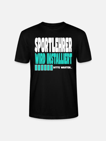 Sportlehrer wird installiert - Stanley/Stella Unisex Bio-T-Shirt CRAFTER - Schwarz