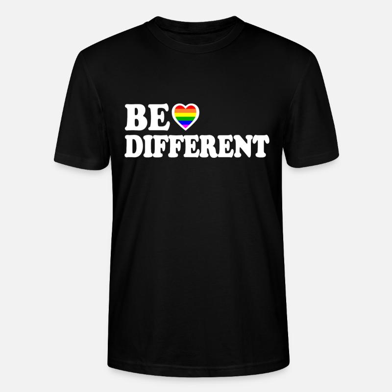 Be different - T-shirt bio CRAFTER Stanley Stella Unisexe - noir
