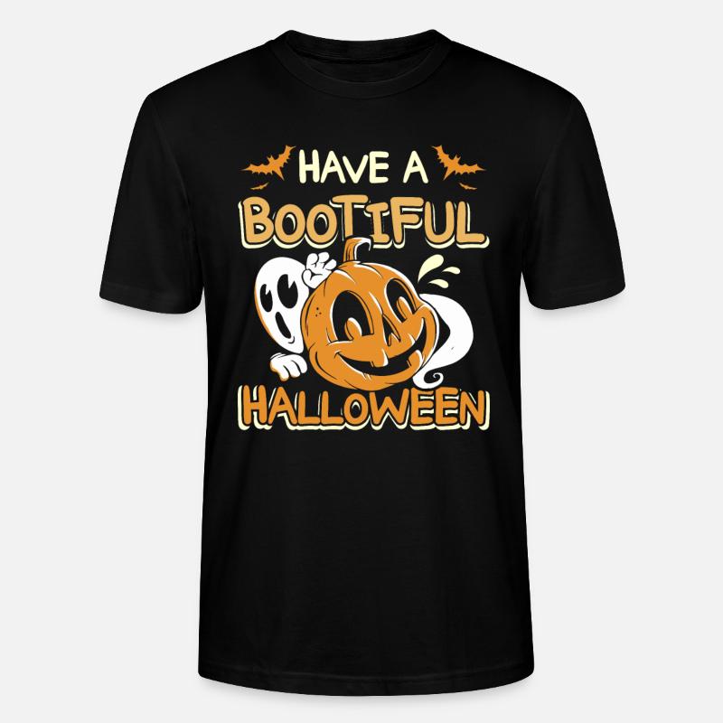 Passez un Halloween bootiful - T-shirt bio CRAFTER Stanley Stella Unisexe - noir