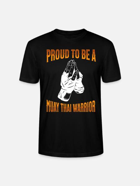 Muay Thai Boxing Muay Thai - Stanley/Stella CRAFTER Unisex Organic T-Shirt - black