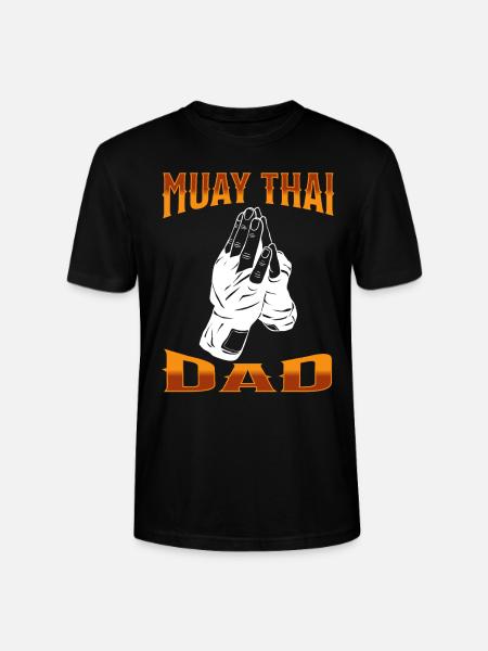 Muay Thai Boxing Muay Thai - Stanley/Stella CRAFTER Unisex Organic T-Shirt - black