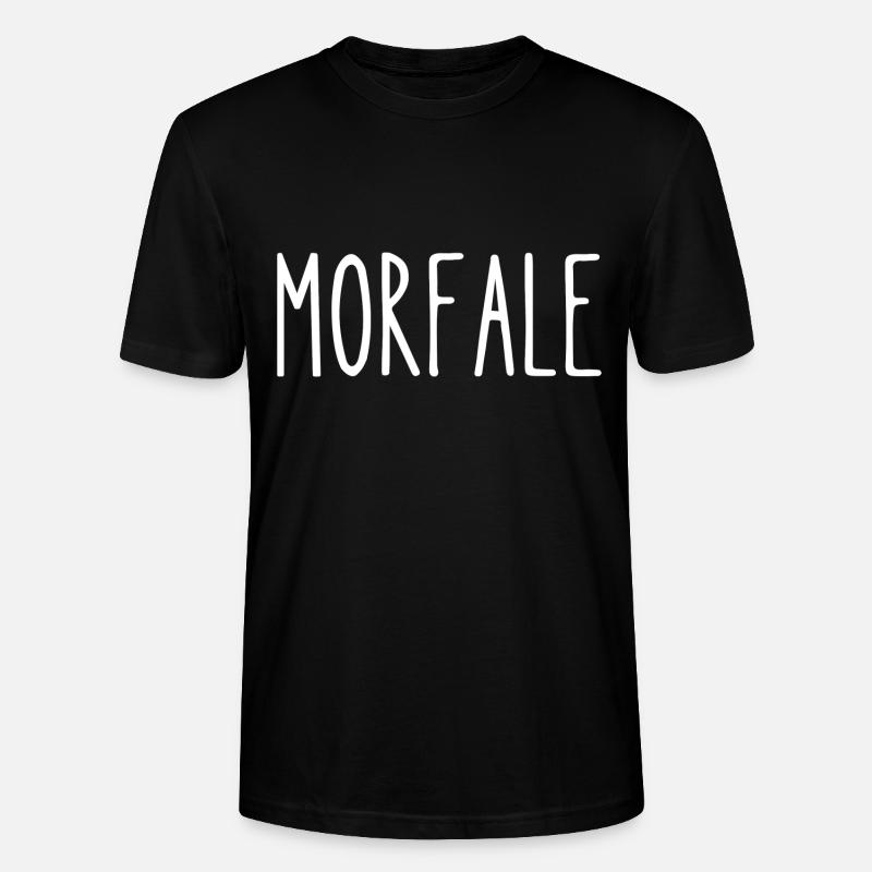 morfale - T-shirt bio CRAFTER Stanley Stella Unisexe - noir