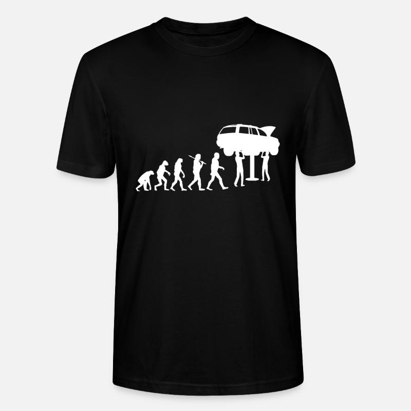 Evolution Werkstatt Mechaniker - Stanley/Stella Unisex Bio-T-Shirt CRAFTER - Schwarz