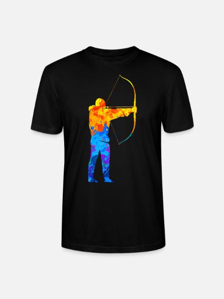 Archer Archer Archery - Stanley/Stella CRAFTER Unisex Organic T-Shirt - black
