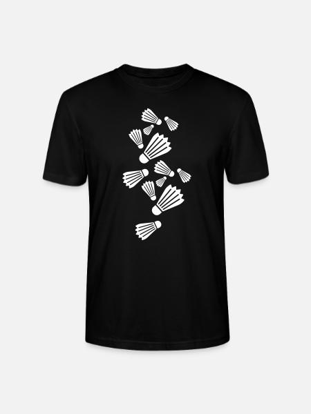 badminton sport - Stanley/Stella CRAFTER Unisex Organic T-Shirt - black
