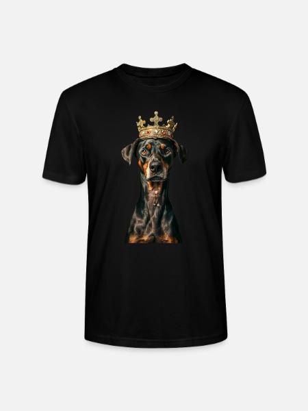 Doberman - T-shirt bio CRAFTER Stanley Stella Unisexe - noir