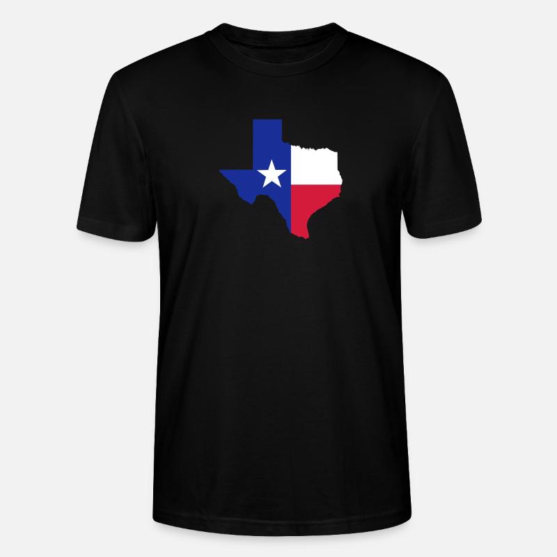 Texas - Stanley/Stella Unisex Bio-T-Shirt CRAFTER - Schwarz
