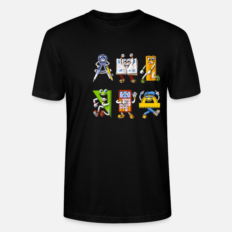 Math Tools - Stanley/Stella CRAFTER Unisex Organic T-Shirt - black