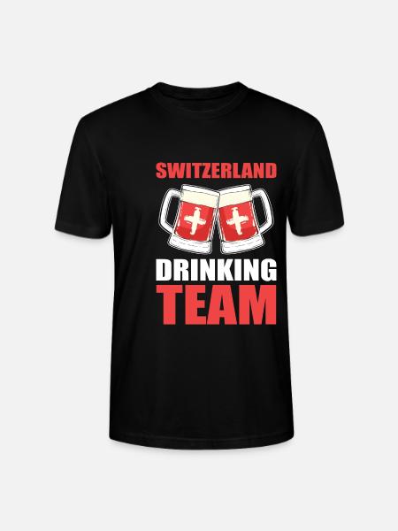 Schweiz Schweizer Schweizerdeutsch - Stanley/Stella Unisex Bio-T-Shirt CRAFTER - Schwarz