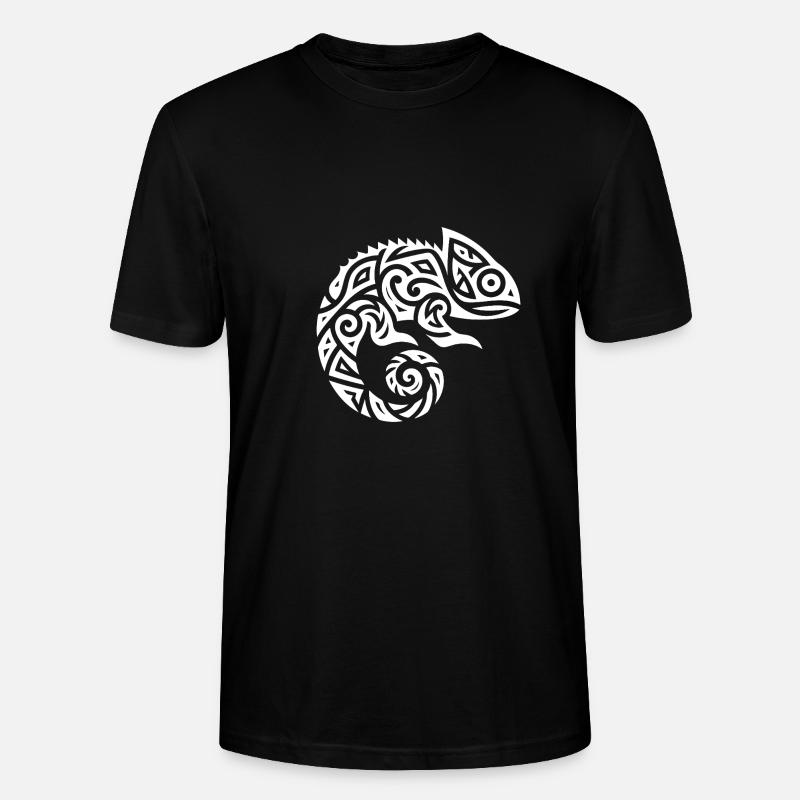 Déguisement de tatouage caméléon mignon - T-shirt bio CRAFTER Stanley Stella Unisexe - noir
