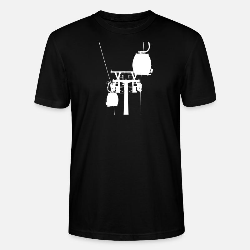 Gondel - Stanley/Stella Unisex Bio-T-Shirt CRAFTER - Schwarz