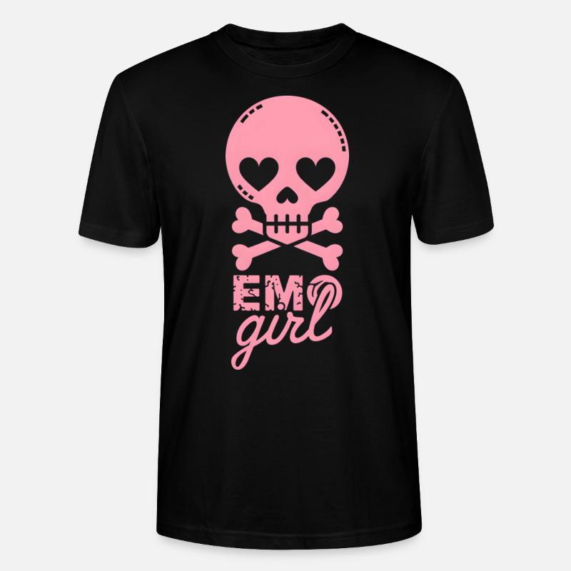 Fille emo ! - T-shirt bio CRAFTER Stanley Stella Unisexe - noir