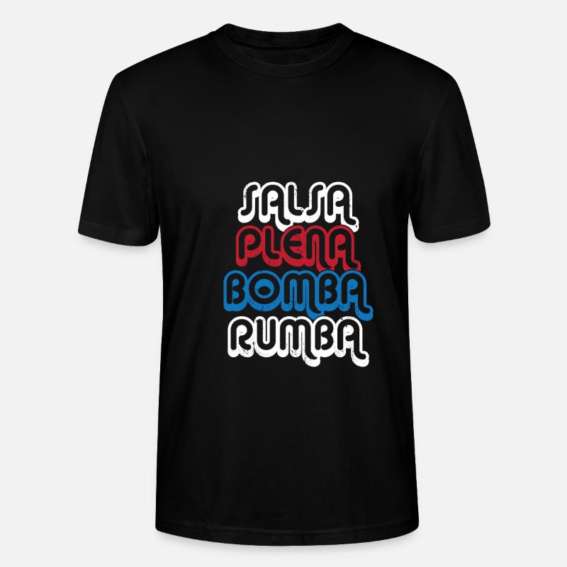Danseuse de salsa Danseuse - T-shirt bio CRAFTER Stanley Stella Unisexe - noir