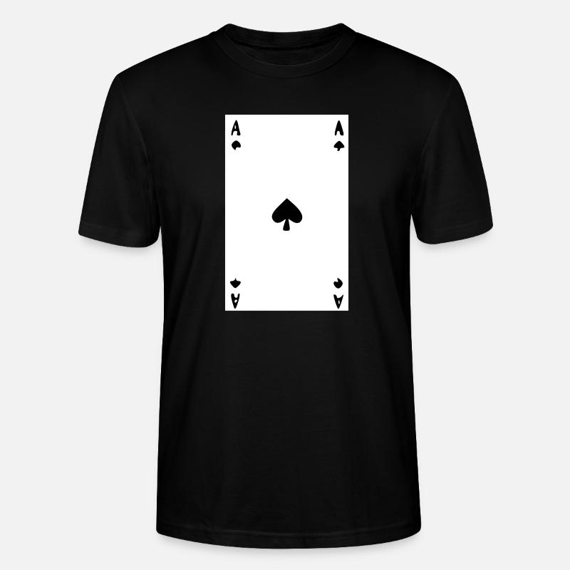 Ace Leaf - Image - T-shirt bio CRAFTER Stanley Stella Unisexe - noir